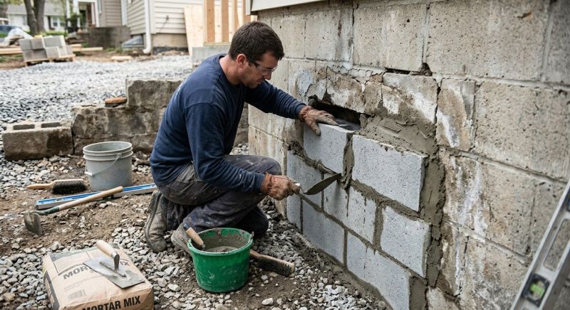 Block Wall Repair in Thonotosassa, FL