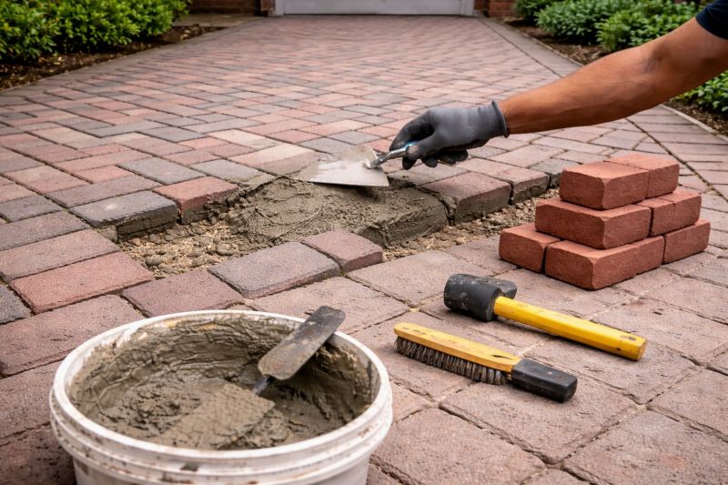 Brick Flatwork Repair in Bartow, FL