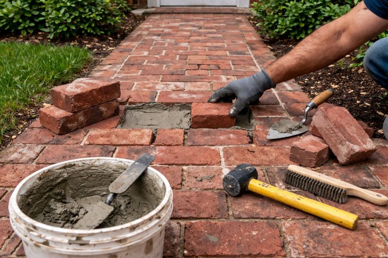Brick Pathway Repair in Polk County, FL