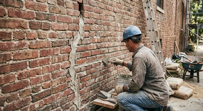Brick Wall Repair in Dover, FL