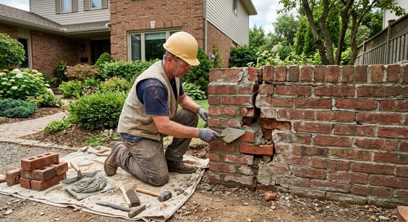 Brick Wall Repair in Thonotosassa, FL