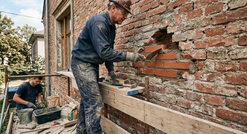 Brick Wall Repair in Thonotosassa, FL