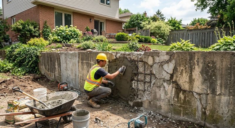 Retaining Wall Repair in Dover, FL