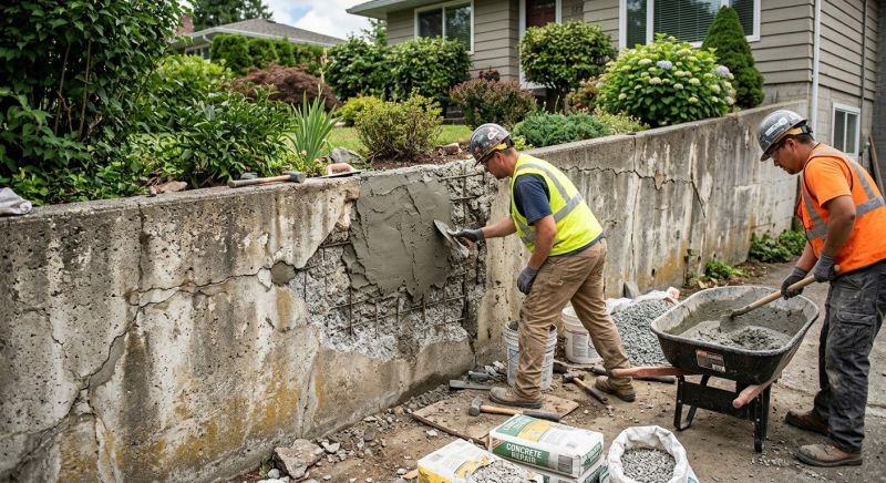 Retaining Wall Repair in Plant City, FL