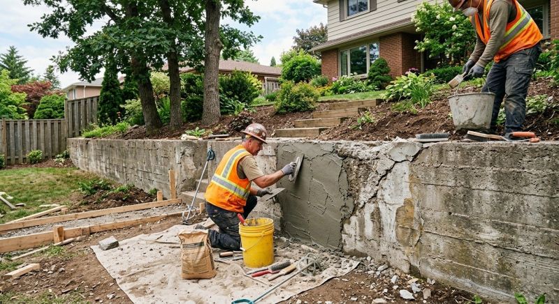 Retaining Wall Repair in Seffner, FL