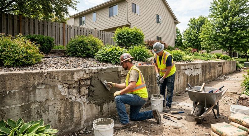 Retaining Wall Repair in Valrico, FL
