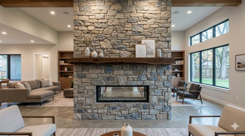 Stone Chimney Installation in Riverview, FL