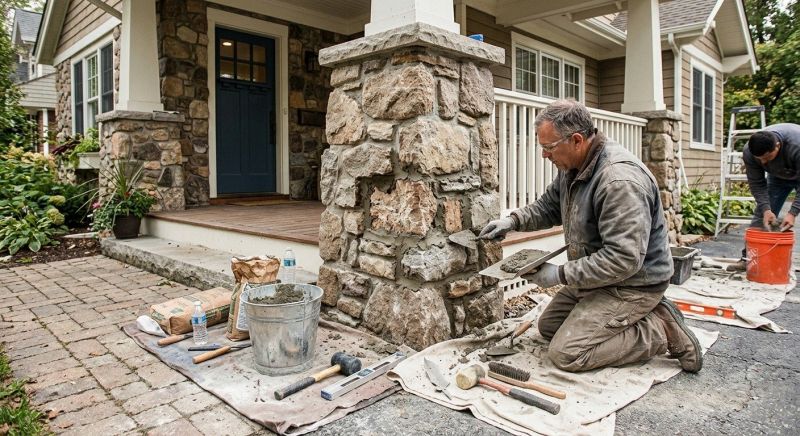 Stone Column Repair in Polk County, FL