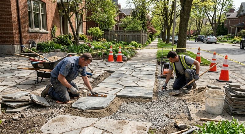 Stone Driveway Repair in Polk County, FL