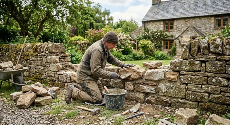 Stone Wall Repair in Bartow, FL