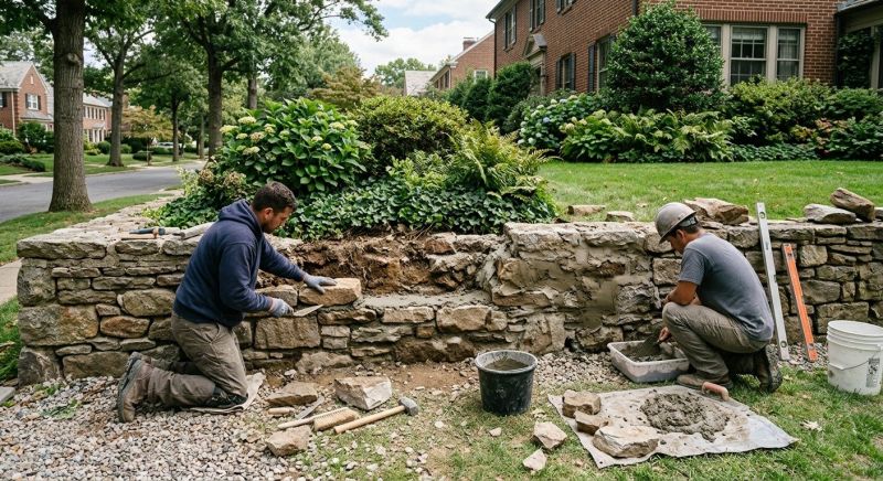 Stone Wall Repair in Winter Haven, FL